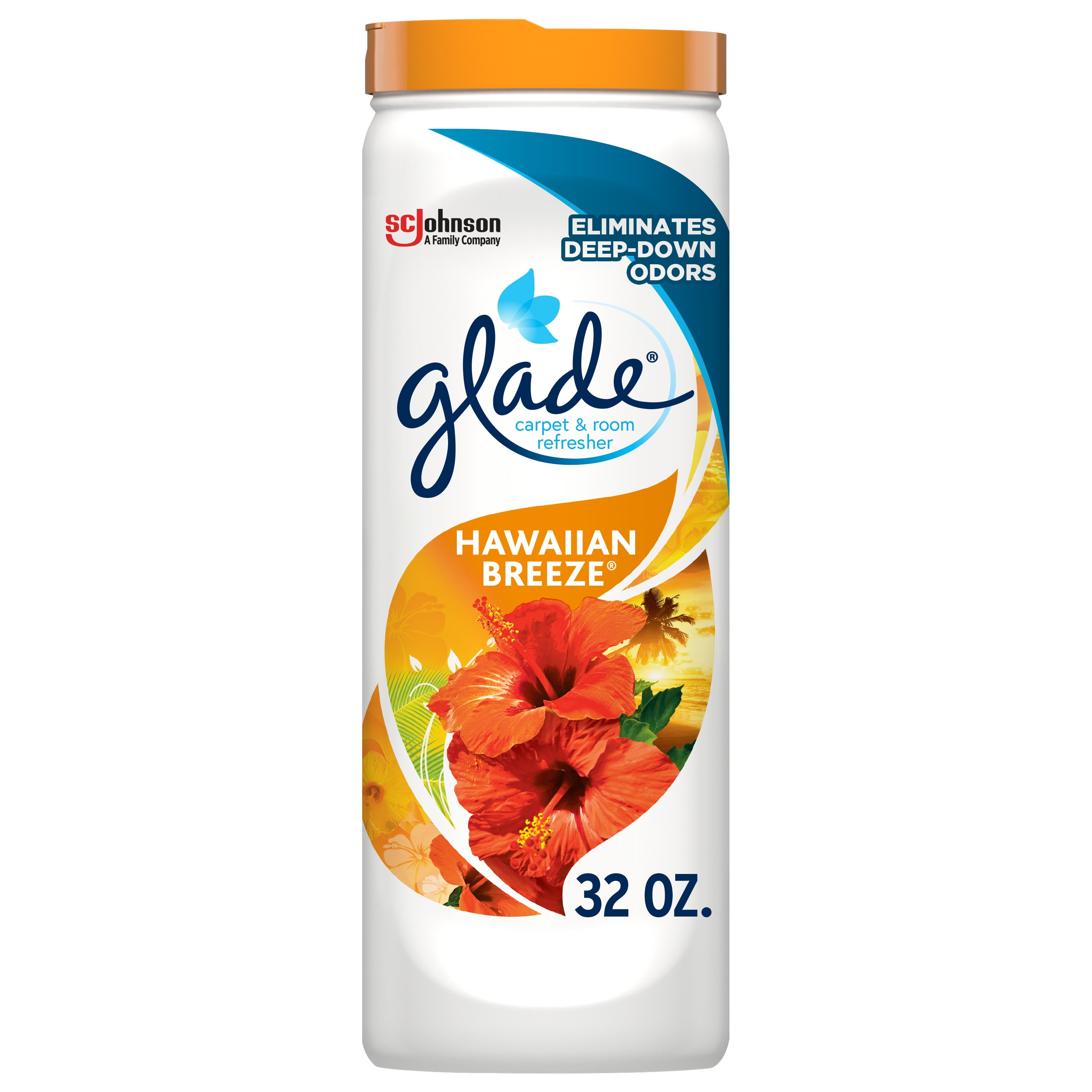 Glade Carpet & Room Freshener 1 CT, Hawaiian Breeze, 32 OZ. Total, Air Freshener