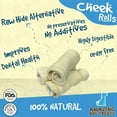 thumbnail image 5 of 6" Regular Beef Cheek Rolls - Safe Rawhide Alternative Dog Chew, 5 of 7