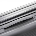 thumbnail image 6 of Front Opening Carry-On Luggage Set of 3, 20, 24, 28inch ABS Hardshell Versatile Combo Suitcase Set with USB Port and Cup Holder, Grey-Blue, 6 of 7