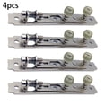 thumbnail image 1 of 4 Pcs Roue de Porte Coulissante Anti-Basculement Réglable : Fonctionnement Fluide et Réduction de Bruit! 19.5*30, 1 of 9