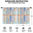 thumbnail image 2 of Blackout Kids Curtains,Multicolor Ethnic Striped Pattern Childrens Insulated Curtains Set Of 2,Bedroom Essentials,Toddler Room Decor 52x63in(132x160cm), 2 of 5