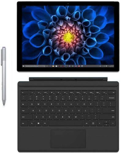 Pre-Owned Used Microsoft Surface Pro 4 (256 GB, 8 GB RAM, Intel Core i5, Windows 10) + Microsoft Surface Type Cover