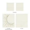 thumbnail image 6 of Mainstays Super Soft Brushed Microfiber Bed Sheet Set, Soft Ivory, Full, 4 Piece, 6 of 13