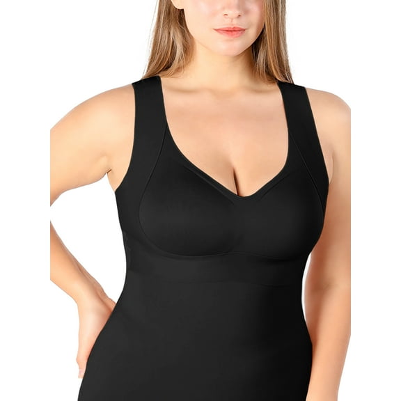 POSESHE Everyday Wire-Free Full Coverage Smoothing Crop Cami Bra