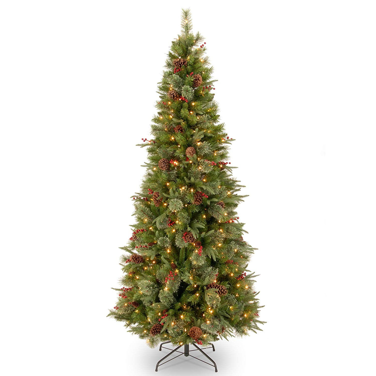 slim christmas trees with lights slim christmas trees with lights