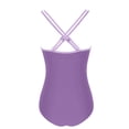 thumbnail image 4 of Traje de baño de una pieza para mujer Traje de baño de una pieza de color sólido para mujer Traje de baño de bikini de moda con cuello en V Traje de baño de moda de playa para mujer Trajes de baño de, 4 of 9