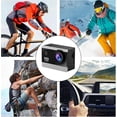 thumbnail image 3 of Action Camera, Waterproof Outdoor Camera, 1080P HD Sports Camera, Wide Angle Underwater Camera for Men and Women, 3 of 5