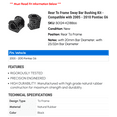 thumbnail image 2 of Rear To Frame Sway Bar Bushing Kit - Compatible with 2005 - 2010 Pontiac G6 2006 2007 2008 2009, 2 of 2