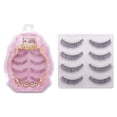 thumbnail image 1 of False Lashes Realistic Wispy 4 Pairs Natural Fake Eyelashes Beauty Eyelashes, 1 of 10