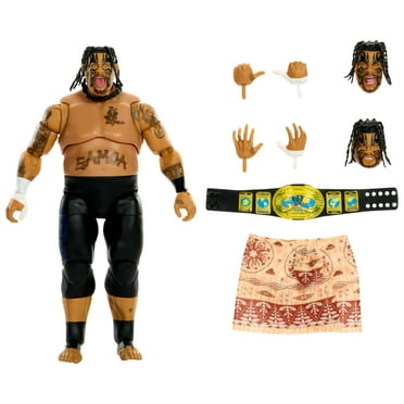 WWE Ultimate Edition Umaga Action Figure & Accessories Set, 6-inch Collectible Superstar