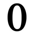 thumbnail image 2 of Village Wrought Iron Number  Decorative 0 Medium, 2 of 2