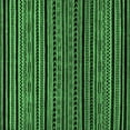 thumbnail image 1 of Ahgly Company Indoor Square Oriental Emerald Green Modern Area Rugs, 4' Square, 1 of 4