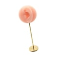 thumbnail image 2 of KLKCMS Ear Model Earring Display Stand 7.09''h Ear Shaped Teaching Tool Earring Display Pink left, 2 of 9