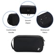 thumbnail image 5 of J World Doodle Pencil Case with Organizational Pockets and Handle Strap, Black, 5 of 7
