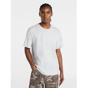 No Boundaries Men's and Big Men's Standard Fit Cotton Tee with Short Sleeves, XS-5XL