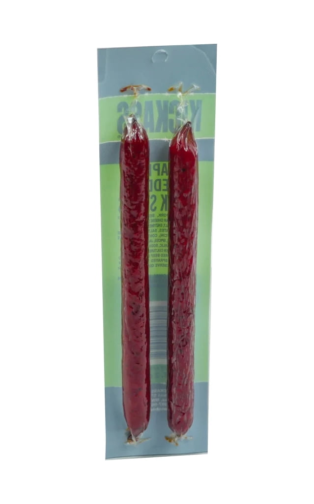 Kickass Jalapeño Cheddar Twin Pack Snack Sticks 16ct Case - 32 Jerky Sticks - 2oz Packs of Pork and Beef Jerky Meat Sticks - Beef Sticks Meat Snacks - Amazing Beef Stick