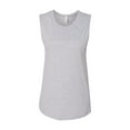 thumbnail image 2 of BELLA + CANVAS - Women's Jersey Muscle Tank - 6003 - Athletic Heather - Size: L, 2 of 3