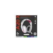 Logitech G Astro A20 X Lightspeed Wireless Gaming Headset for PS5, Xbox, Switch, PC, White