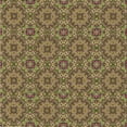 thumbnail image 1 of Ahgly Company Indoor Square Patterned Blood Red Brown Area Rugs, 7' Square, 1 of 6