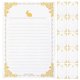 thumbnail image 2 of 20 Sheets Writing Paper Vintage Stationery Decorative Letter Paper for Invitation, 2 of 3