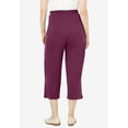 thumbnail image 2 of Woman Within Plus Size Petite 7-Day Knit Capri, 2 of 6