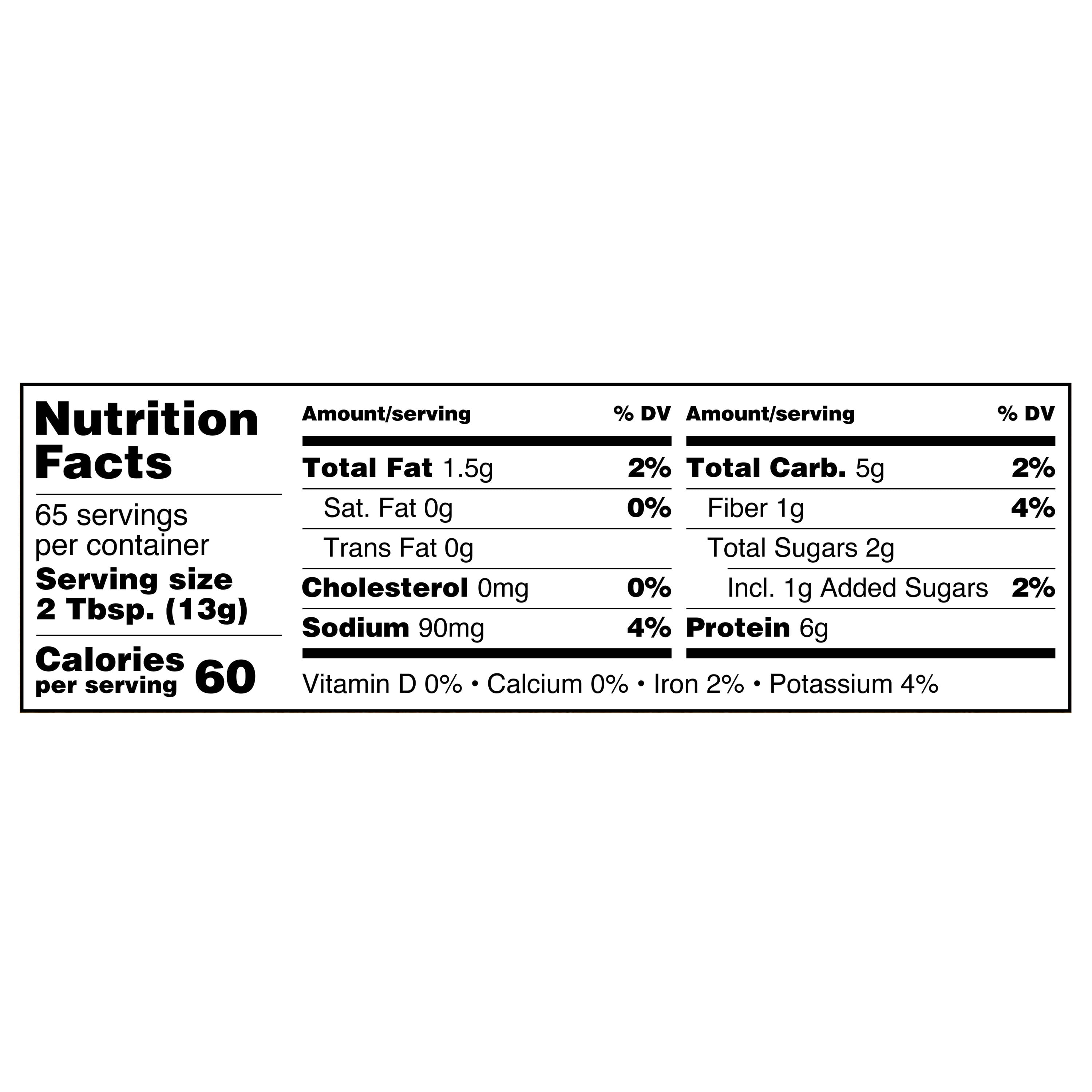 (2 pack) Great Value Powdered Peanut Butter, Gluten-Free, 30 oz