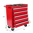 thumbnail image 2 of Mechanics Tool Box 5-Drawer Metal Rolling Tool Chest with Wheels,Tool Storage Cabinet With Locking System,Tool Box, 2 of 7