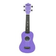 thumbnail image 3 of MERIGLARE Kids Ukulele 4 String Mini Guitar 21.26'' Developmental Musical Instrument Wood Ukelele for Early Educational Party Toys Baby Violet, 3 of 8