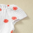 thumbnail image 6 of Afdoent Baby Girl Clothes Trendy Girls Outfits Set For Casual Everyday Wear Spring And Summer Floral Print Design Comfortable And Stylish Comfortable 6-12 Months, 6 of 7