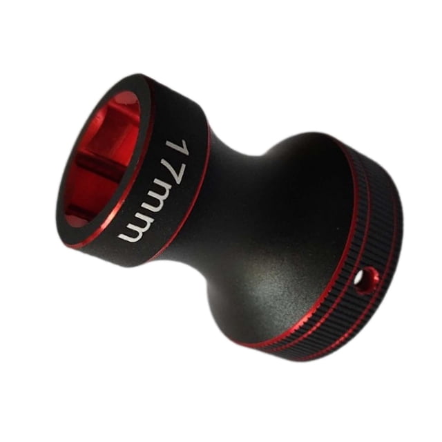 Llave de vaso para ruedas Strade Fareast Limited herramienta RC adaptadora hexagonal 17 mm Rojo