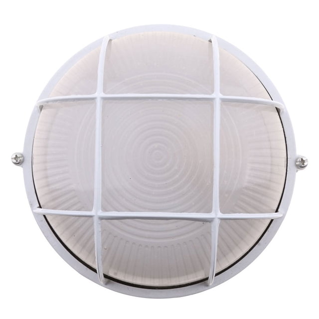 Wosthever Lámpara de puerta ovalada pintada a prueba de humedad, equipo para exteriores, suministros de Sauna impermeables, lámparas de pared, luz de Electrodomésticos Wosthever HA064050-00