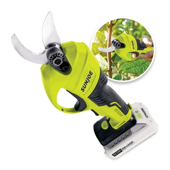 Sun Joe 24V Cordless Handheld Pruner, 80-Watts, 2.0-Ah Battery & Charger