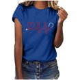 thumbnail image 1 of Birdeem T-Shirt Blouse Décontracté pour Femmes à Manches Courtes Imprimé pour la Journée des Infirmières, 1 of 7