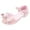 Pink, variant on FAOWME Girls Leather Shoes Shoes Dress Summer Children Shoes Baby Performance Shoes Wedding Banquet Flower Children Shoes White 5-5.5 Years