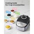 thumbnail image 3 of COMFEE' Rice Cooker 12 Cups Cooked/6 Cups Uncooked, Portable Non-Stick Rice Maker, Japanese Rice Cooker with Fuzzy Logic Technology, 24-Hour Timer De, 3 of 7
