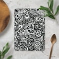 thumbnail image 4 of DesignSkinz Black and White Aztec Paisley Full-Body Skin Decal Wrap Cover for iPad Mini 6 (A2568), 4 of 4