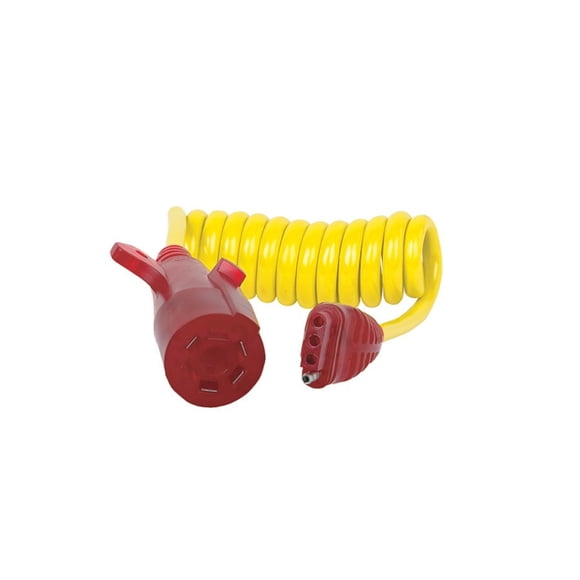 Hopkins Adaptateur de Connecteur de Câblage de Remorque MFG 47015 Endurance; Lame 7 Voies à 4 Voies Plates; avec Nite Glow; Flex-Coil Extensible de 3 Pieds