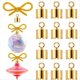 thumbnail image 1 of Juego de 12 Adornos Navideños para Árbol de Navidad, Kit de Torneado de Madera, Kit para Hacer Adornos, Decoración Colgante para Árbol de Navidad., 1 of 5