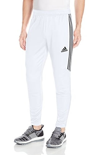 adidas men's soccer tiro pants, medium, white/black - Walmart.com