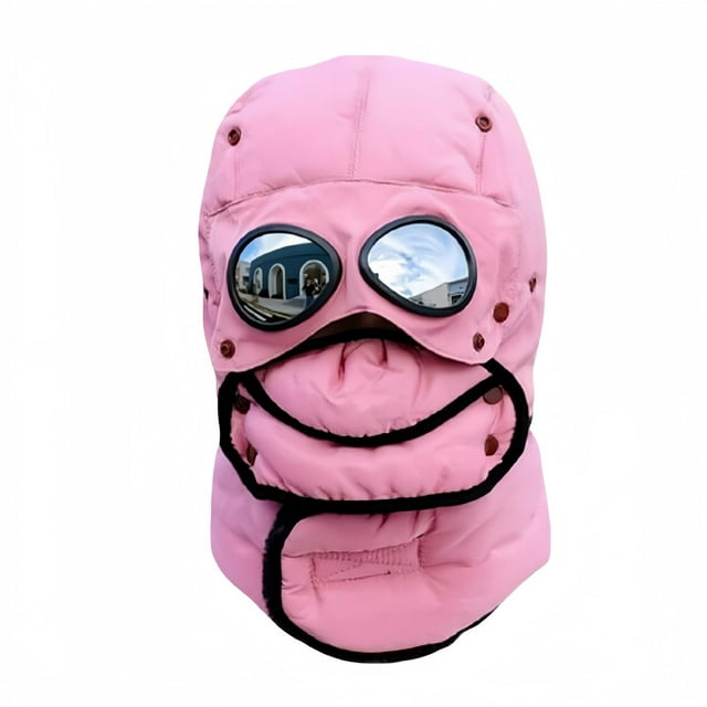 Winter Warm Thickened Cycling Face Windproof Ear Hat For Outdoor Sports