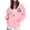 Q267 Pink, variant on Mifsaly Halloween Hoodie for Women Cute Ghost Pumpkin Graphic Zip Up Hoodies Long Sleeve Casual Fall Hooded Sweatshirt Jacket with Pockets for Autumn Everyday Costume Black,M