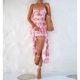 thumbnail image 2 of Vestido con tirantes estampados para mujer, vestido informal con tirantes finos ajustables, vestido recortado para primavera y verano, 2 of 8