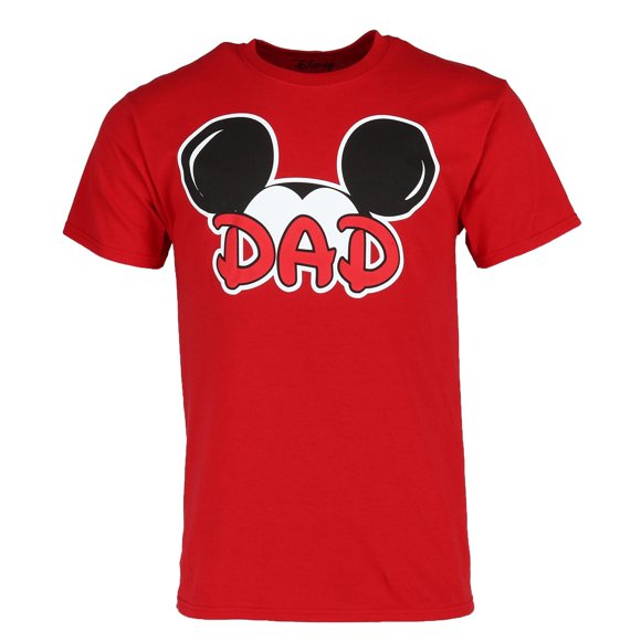 Disney Men's Mickey Mouse Dad Tee Shirt
