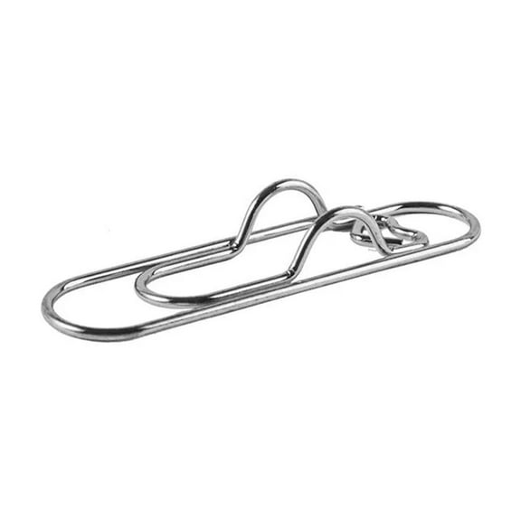 Multi-Functional Metal Heart-Shaped Pen Holder In Silver|Pen Holder For Notebook Pen Clips With Heart Paper Clip Holder Multifunctional Cute Journal Paperclips Large Size Pencil Holder