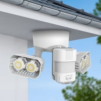 SANSI 28W LED Motion Sensor Light Outdoor, 3500LM Security Light, 5000K Dusk to Dawn IP65 Floodlight