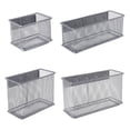 thumbnail image 3 of Refrigerator Wire Mesh Basket Storage Box Kitchen Cabinet Sundries Pen Makeup, 3 of 9