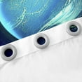 thumbnail image 5 of Outer Space Curtains Solar System Blackout Curtains for Boys Girls Blue Purple Galaxy Window Curtains Space Planet Starry Sky Print Universe Themed Bedroom Curtains for Teens Kids,2 Panels 52"Wx63"L, 5 of 6
