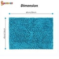 thumbnail image 2 of 15" X 23" Non-Slip Bathroom Rug Shag Shower Mat Machine-Washable Bath Mats with Water Absorbent Soft Microfibers Carpet "Purple", 2 of 7