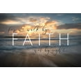 thumbnail image 2 of Amos, Andy 32x23 Gold Ornate Wood Framed with Double Matting Museum Art Print Titled - Walk by Faith, 2 of 4
