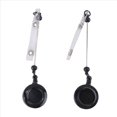 thumbnail image 2 of Kit de Carrete DIY con Cuentas de 12 Piezas, Carrete Nombre IdentificacióN RetráCtil, Soporte Clips para Cuentas, Barra en con Clip para CinturóN, Negro, 2 of 5